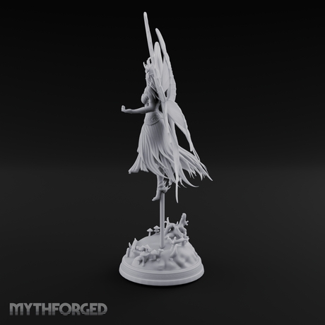 Wings Spread Ascending Pixie Miniature for Dungeons and Dragons, Pathfinder or other TTRPGs