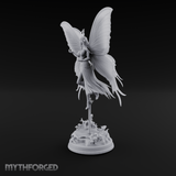 Wings Spread Ascending Pixie Miniature for Dungeons and Dragons, Pathfinder or other TTRPGs