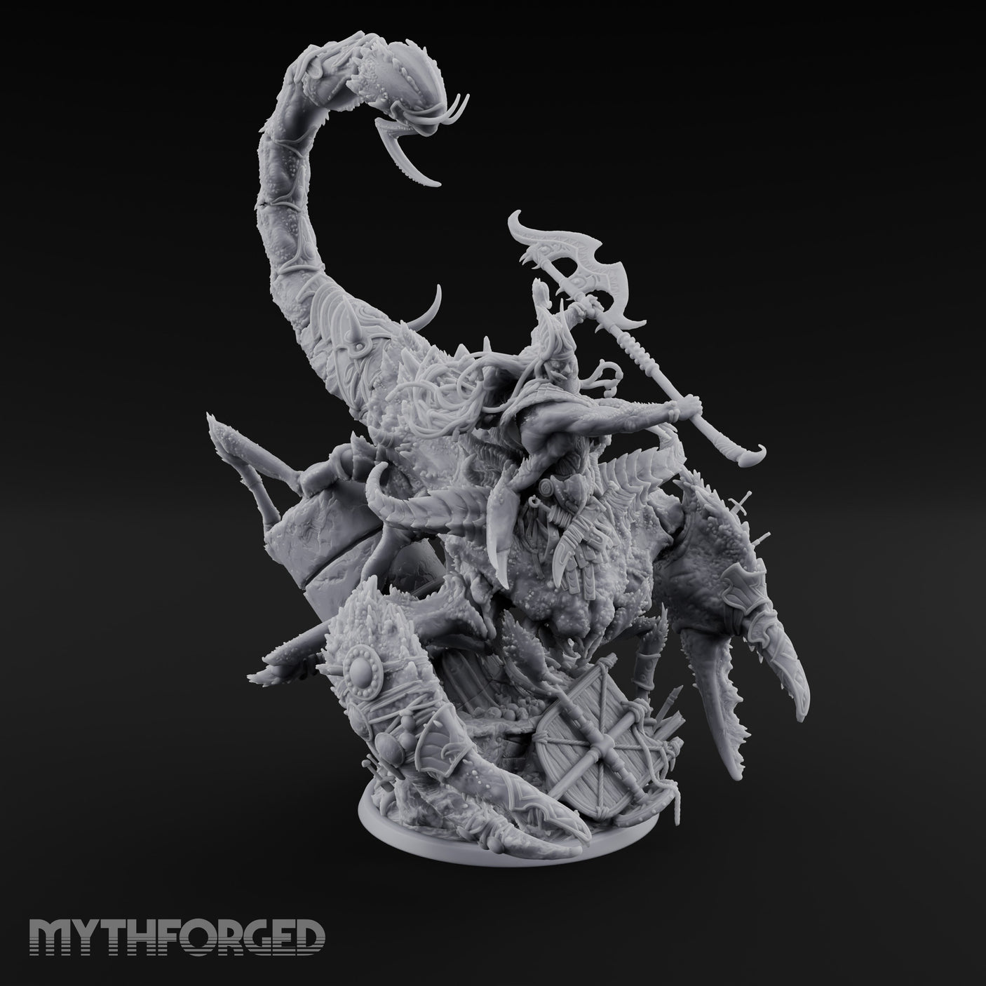Stinger Arching Mega Miniature for Dungeons and Dragons, Pathfinder or other TTRPGs