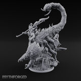 Stinger Arching Mega Miniature for Dungeons and Dragons, Pathfinder or other TTRPGs