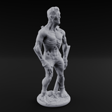 Stitched Together Zombie Brutes Miniature for Dungeons and Dragons, Pathfinder or other TTRPGs