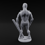 Stitched Together Zombie Brute A Miniature for Dungeons and Dragons, Pathfinder or other TTRPGs