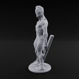 Stitched Together Zombie Brute A Miniature for Dungeons and Dragons, Pathfinder or other TTRPGs