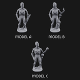 Stitched Together Zombie Brutes Miniature for Dungeons and Dragons, Pathfinder or other TTRPGs
