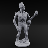 Stitched Together Zombie Brute C Miniature for Dungeons and Dragons, Pathfinder or other TTRPGs