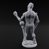 Stitched Together Zombie Brute C Miniature for Dungeons and Dragons, Pathfinder or other TTRPGs