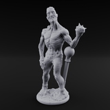 Stitched Together Zombie Brute C Miniature for Dungeons and Dragons, Pathfinder or other TTRPGs