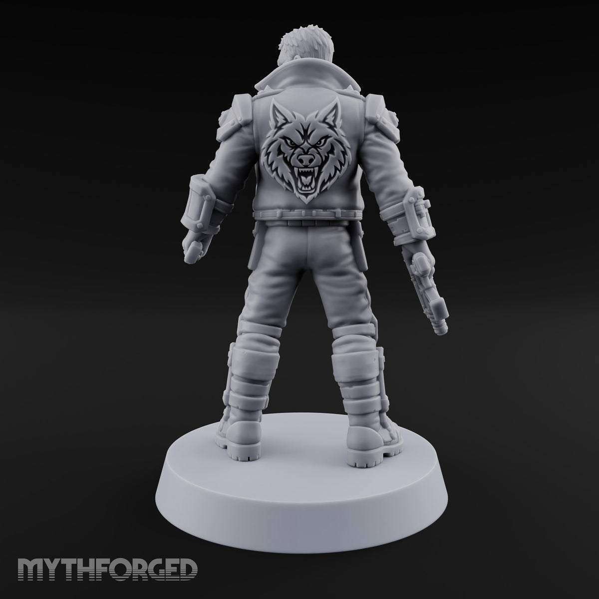 Lightning Rods Human Storm Master Warrior B — Rocket Pistol & Combat Knife