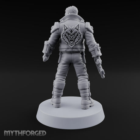 Lightning Rods Human Storm Master Warrior B — Rocket Pistol & Combat Knife