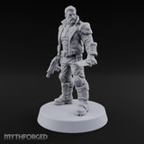 Lightning Rods Human Storm Master Warrior B — Rocket Pistol & Combat Knife