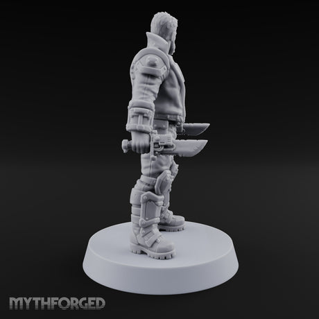 Lightning Rods Human Storm Master Warrior B — Twin Cleavers