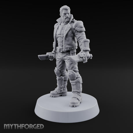 Lightning Rods Human Storm Master Warrior B — Twin Cleavers
