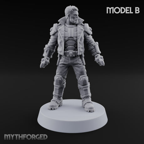Lightning Rods Human Storm Master Warrior B — Twin Cleavers