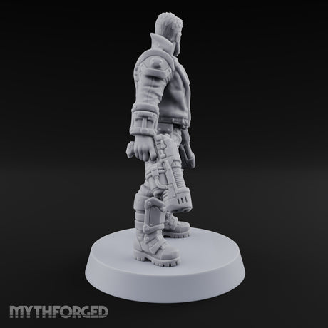 Lightning Rods Human Storm Master Warrior B — Twin Plasma Pistols