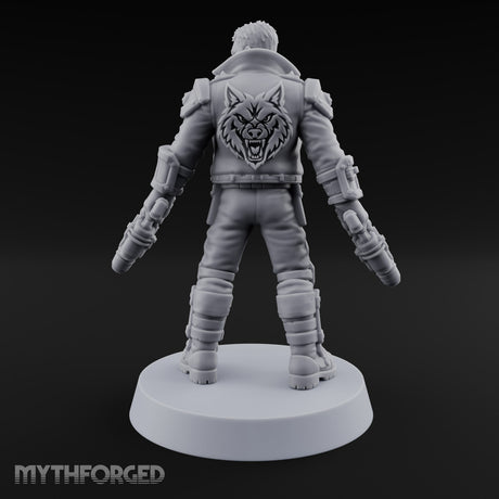 Lightning Rods Human Storm Master Warrior B — Twin Plasma Pistols