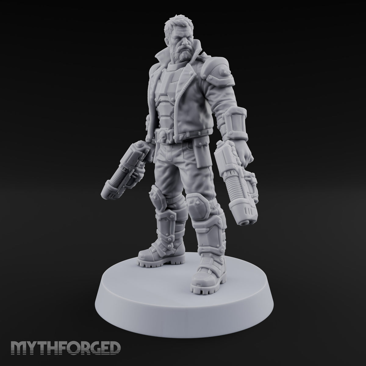Lightning Rods Human Storm Master Warrior B — Twin Plasma Pistols