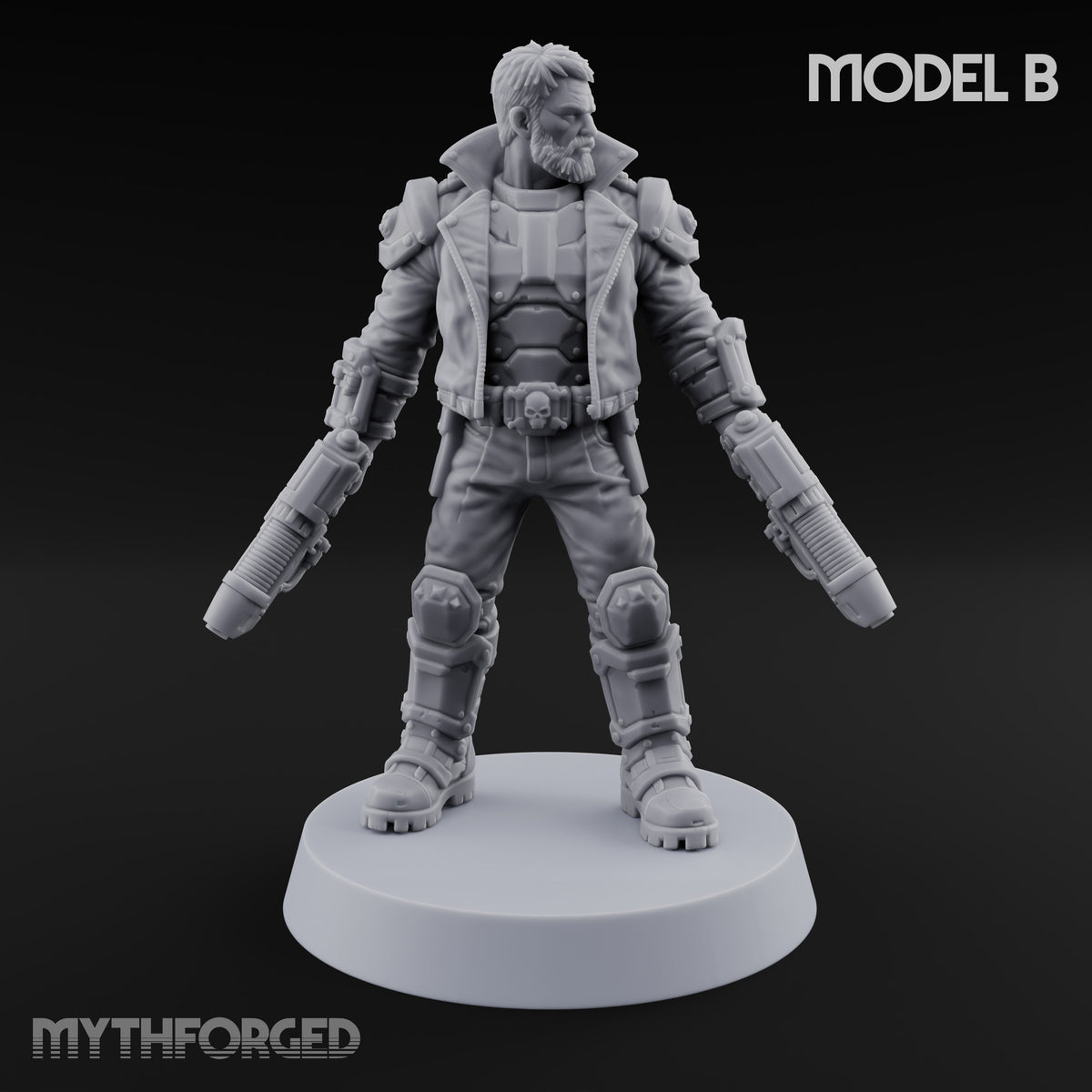 Lightning Rods Human Storm Master Warrior B — Twin Plasma Pistols