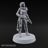 Lightning Rods Human Storm Master Warriors — C · Twin Cleavers + Auto Pistol + Plasma Pistol