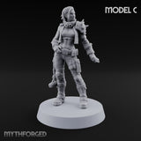 Lightning Rods Human Storm Master Warriors — C · Rocket Pistol & Combat Knife + Combat Knife + Battle Shotgun