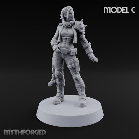 Lightning Rods Human Storm Master Warriors — C · Rocket Pistol & Combat Knife + Combat Knife + Battle Shotgun