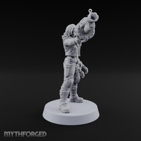 Lightning Rods Human Storm Master Warriors — D · Twin Plasma Pistols + Plasma Pistol + Grenade Launcher