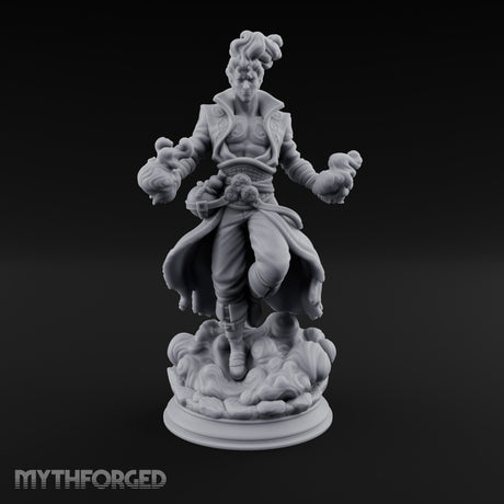 Storm Smoke Channelling Human Monk — 32mm