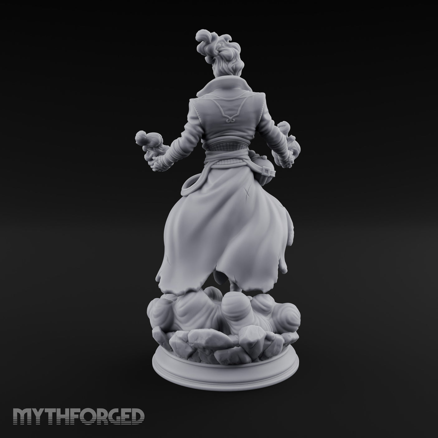 Storm Smoke Channelling Human Monk gallery 10