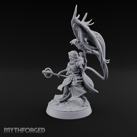 Caught Mid-Incantation, Page Still Open Human Summoner Mage
