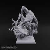 Boil Ridden Plague Dragon Miniature for Dungeons and Dragons, Pathfinder or other TTRPGs
