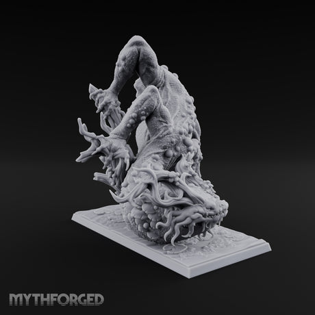 Boil Ridden Plague Dragon Miniature for Dungeons and Dragons, Pathfinder or other TTRPGs