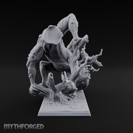 Boil Ridden Plague Dragon Miniature for Dungeons and Dragons, Pathfinder or other TTRPGs
