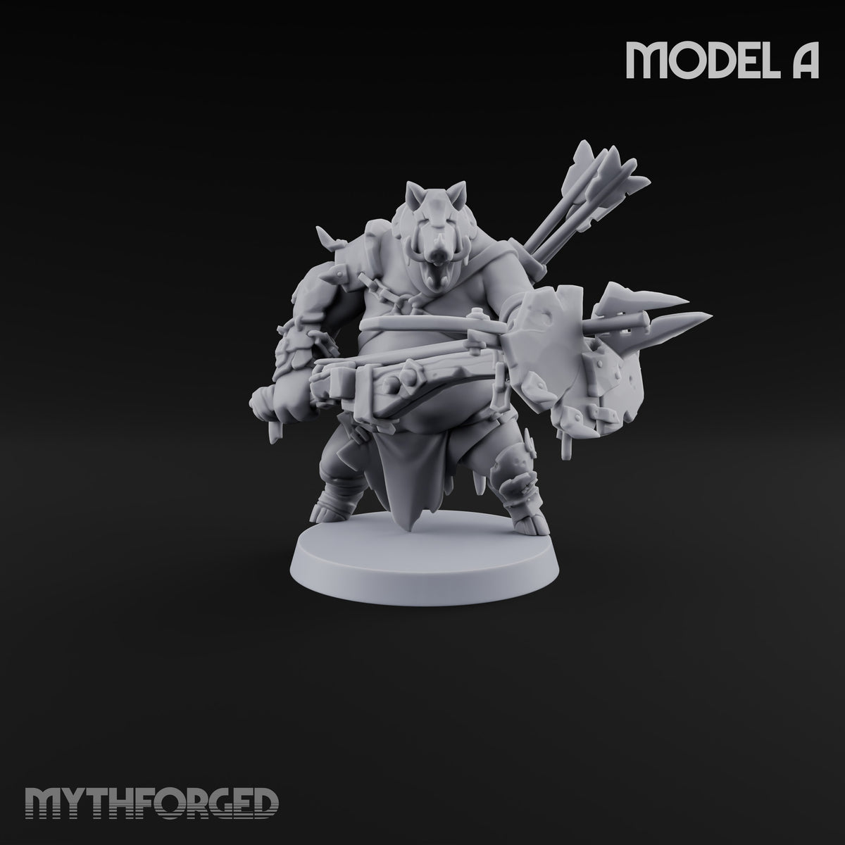 The Ambush Has Tusks Wereboar Crossbowman A