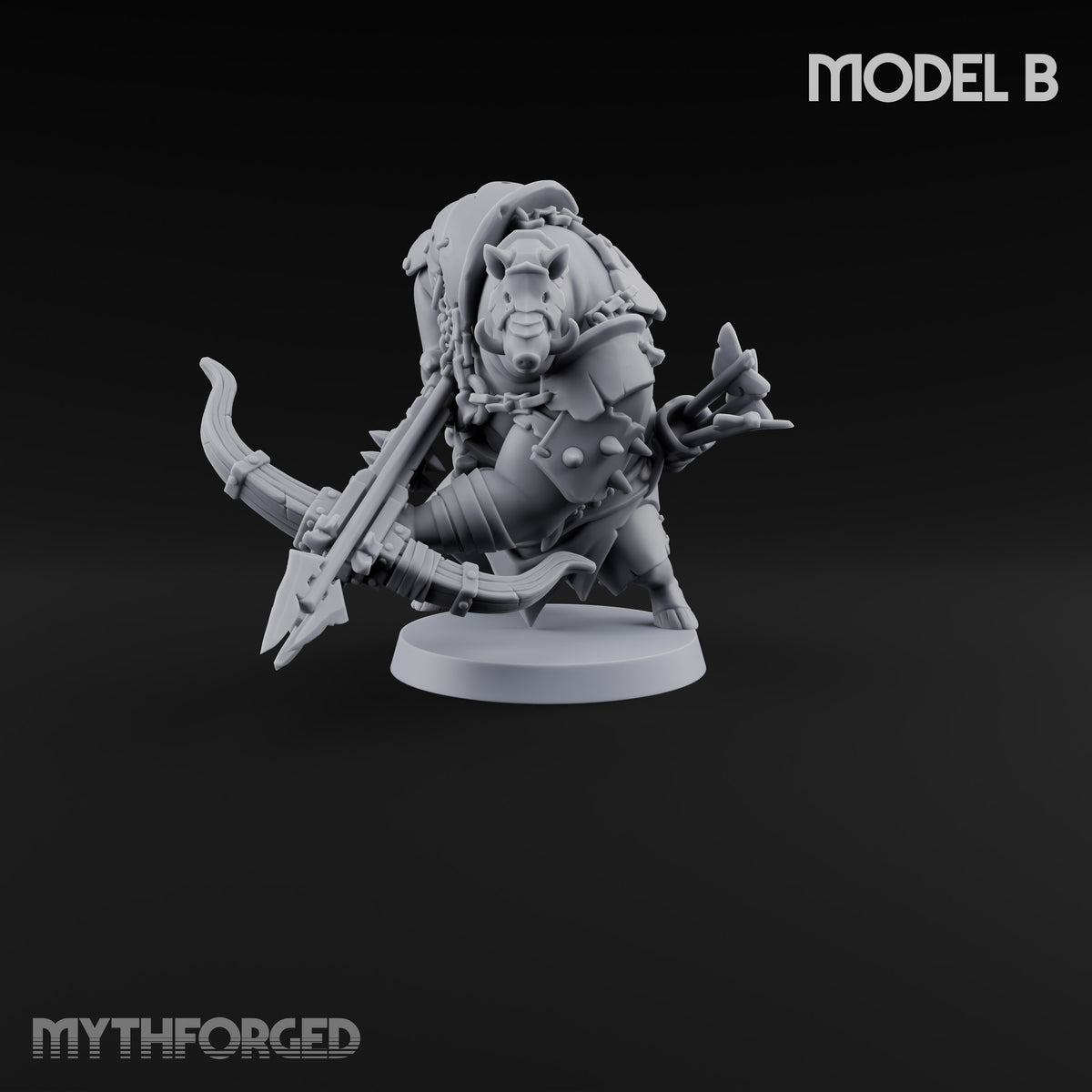 The Ambush Has Tusks Wereboar Crossbowman B