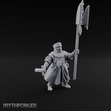 Sword And Relic Bearing Human Cleric Miniature for Dungeons and Dragons, Pathfinder or other TTRPGs