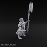Sword And Relic Bearing Human Cleric Miniature for Dungeons and Dragons, Pathfinder or other TTRPGs