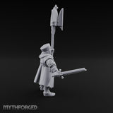 Sword And Relic Bearing Human Cleric Miniature for Dungeons and Dragons, Pathfinder or other TTRPGs
