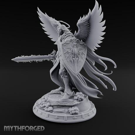 Sword And Shield Bearing Angel Warrior gallery 15