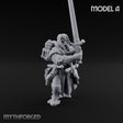 Sword Bearing Pilgrim Human Questing Knight A Miniature for Dungeons and Dragons, Pathfinder or other TTRPGs