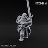 Sword Bearing Pilgrim Human Questing Knight A Miniature for Dungeons and Dragons, Pathfinder or other TTRPGs