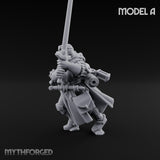 Sword Bearing Pilgrim Human Questing Knight A Miniature for Dungeons and Dragons, Pathfinder or other TTRPGs