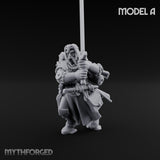 Sword Bearing Pilgrim Human Questing Knight A Miniature for Dungeons and Dragons, Pathfinder or other TTRPGs
