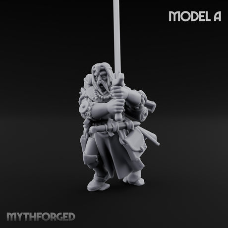 Sword Bearing Pilgrim Human Questing Knight A Miniature for Dungeons and Dragons, Pathfinder or other TTRPGs