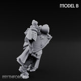 Sword Bearing Pilgrim Human Questing Knight B Miniature for Dungeons and Dragons, Pathfinder or other TTRPGs