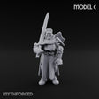 Sword Bearing Pilgrim Human Questing Knight C Miniature for Dungeons and Dragons, Pathfinder or other TTRPGs