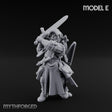 Sword Bearing Pilgrim Human Questing Knight E Miniature for Dungeons and Dragons, Pathfinder or other TTRPGs