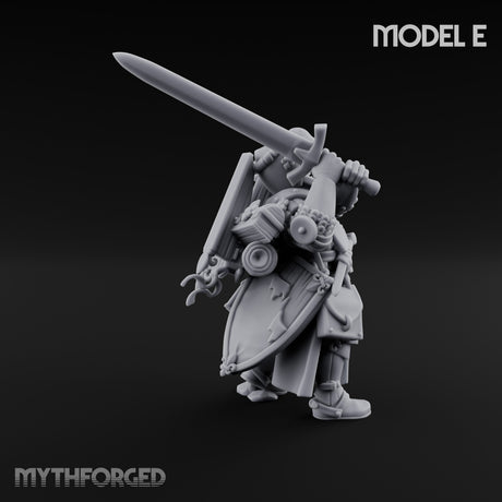 Sword Bearing Pilgrim Human Questing Knight E Miniature for Dungeons and Dragons, Pathfinder or other TTRPGs