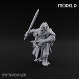 Sword Bearing Pilgrim Human Questing Knights Miniature for Dungeons and Dragons, Pathfinder or other TTRPGs