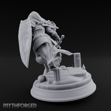 Sword Dragging Shield Raised Human Paladin gallery 11