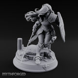 Sword Dragging Shield Raised Human Paladin gallery 2