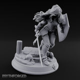 Sword Dragging Shield Raised Human Paladin gallery 4